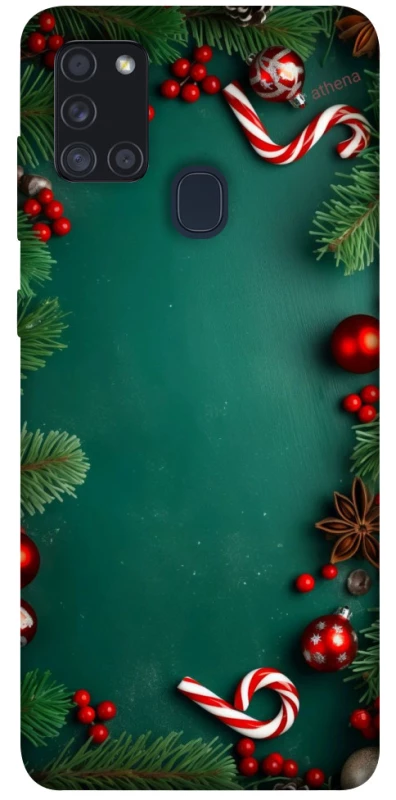 Чехол на Samsung Galaxy A21s Новогодний v35 фото 1 из 1