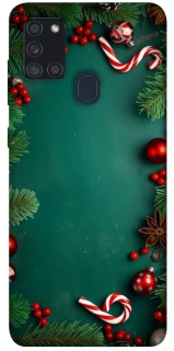 Чехол на Samsung Galaxy A21s Новогодний v35 фото 1 из 1