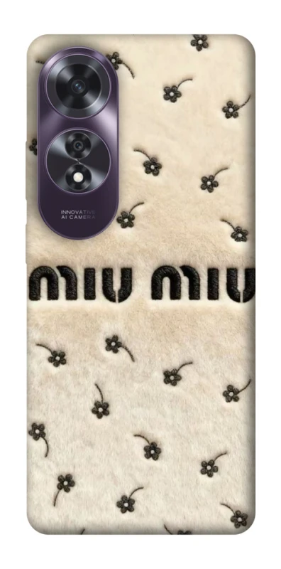 Чохол на Oppo A60 Miu Miu фото 1 з 1
