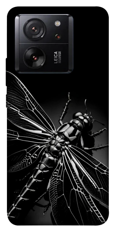 Чохол на Xiaomi 13T Pro Black dragonfly фото 1 з 1