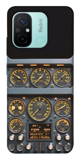 Чехол на Xiaomi Redmi 12C / Poco C55 Airplane instrument panel фото 1 из 1