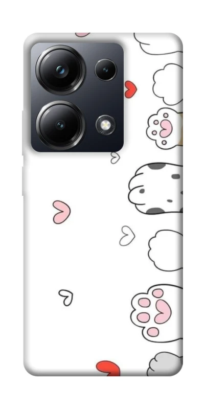 Чехол на Xiaomi Poco M6 Pro 4G Paws фото 1 из 1