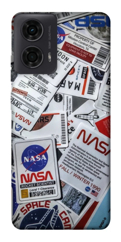 Чохол на Motorola Moto G04 NASA ver.4 фото 1 з 1