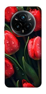 Чохол на Realme 14 Pro Червоні тюльпани фото 1 Чохол на Realme 14 Pro Червоні тюльпани фото 1 з 1