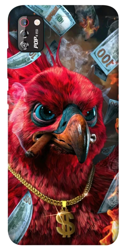 Чохол на TECNO POP 4 Pro Папуга фото 1 з 1