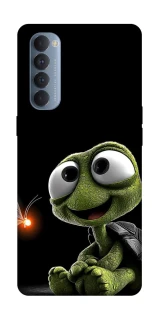 Чехол на Oppo Reno 4 Pro Funny turtle фото 1 из 1
