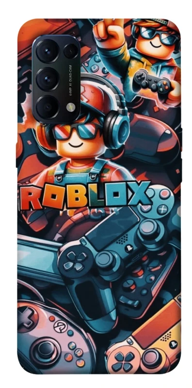 Чехол на Oppo Reno 5 4G Roblox aesthetics ver.11 фото 1 из 1