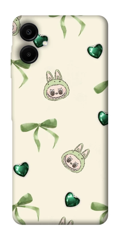 Чохол на Samsung Galaxy A07 Labubu Green Heart фото 1 з 1
