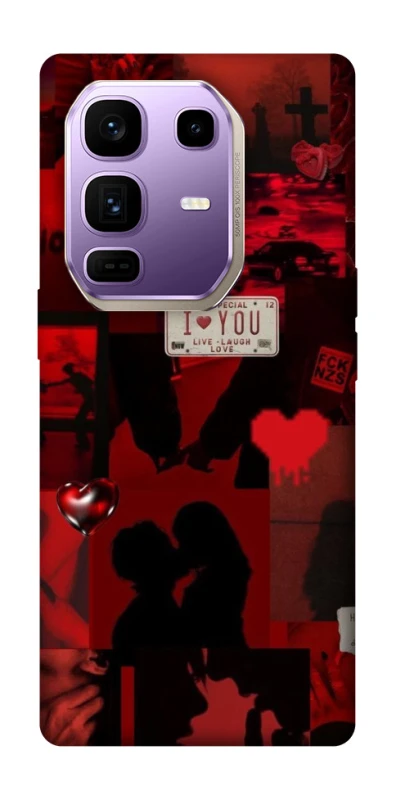 Чохол на Infinix Note 50 Pro+ Love collage ver.2 фото 1 з 1