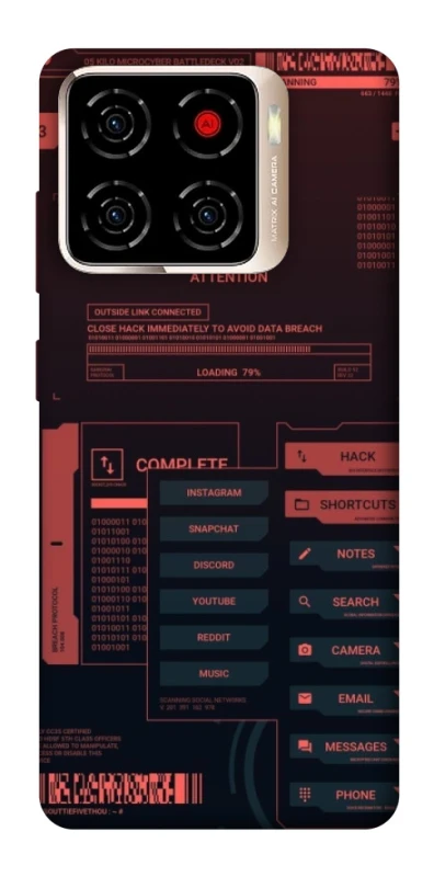 Чохол на ZTE Blade A56 Attention фото 1 з 1