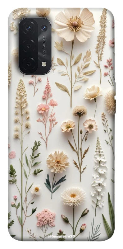 Чохол на Oppo A54 5G / A74 5G Floral design ver.1 фото 1 з 1