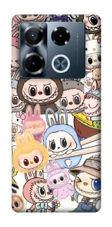 Чехол на Infinix Note 40 Pro 4G All Labubus фото 1 из 1