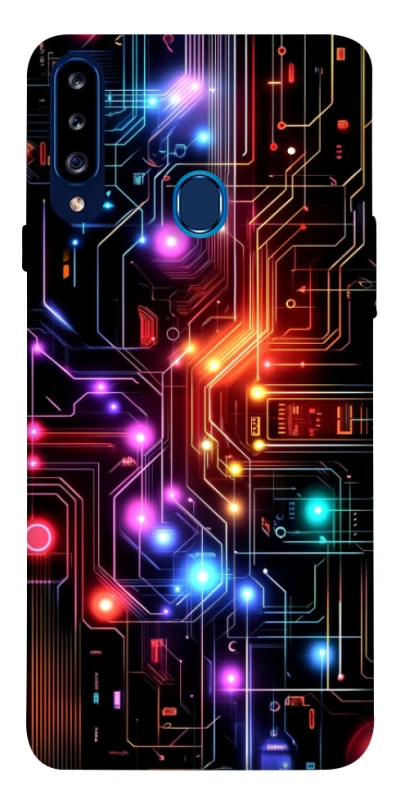 Чохол на Samsung Galaxy A20s CyberPhone v7 фото 1 з 1