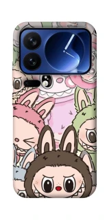 Чохол на Xiaomi Poco F7 Ultra All Labubu 3 фото 1 з 1