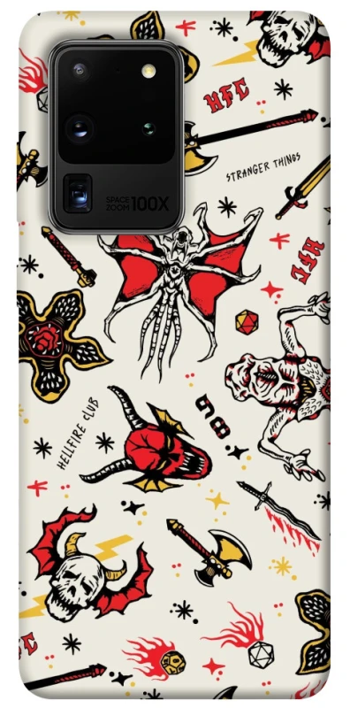 Чохол на Samsung Galaxy S20 Ultra Stranger Things ver.2 фото 1 з 1