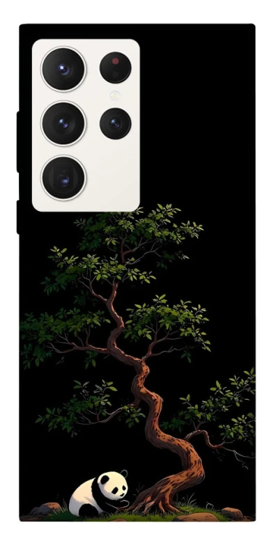 Чохол на Samsung Galaxy S23 Ultra Panda and tree фото 1 з 1