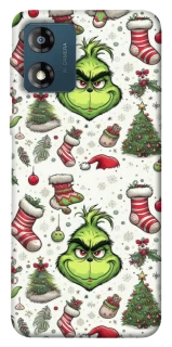 Чохол на Motorola Moto E13 Grinch mood ver.3 фото 1 з 1