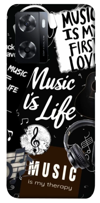 Чехол на Oppo A57s Music is Life фото 1 из 1