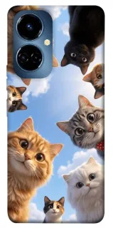 Чехол на TECNO Camon 19 Pro Cats фото 1 из 1