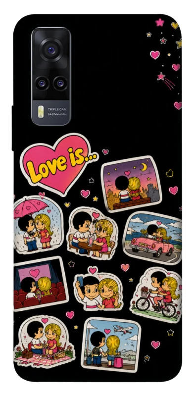 Чохол на Vivo Y31 Love is ver.3 фото 1 з 1