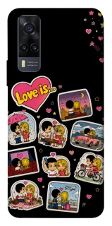 Чехол на Vivo Y31 Love is ver.3 фото 1 из 1