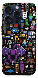 Чохол на Apple iPhone 15 Pro (6.1") Minecraft v5 фото 1 з 1