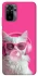 Чехол на Xiaomi Redmi Note 10 / Note 10s Pink kitty фото 1 из 1