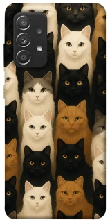 Чехол на Samsung Galaxy A52 4G / A52 5G Colorful Cat Collage фото 1 Чехол на Samsung Galaxy A52 4G / A52 5G Colorful Cat Collage фото 1 из 1