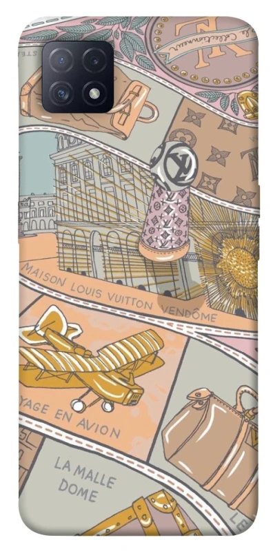 Чехол на Oppo A72 5G / A73 5G Fashion collage ver.2 фото 1 из 1