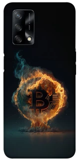 Чохол на Oppo A74 4G Fire Bitcoin фото 1 з 1