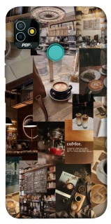 Чохол на TECNO POP 5 Coffee collage ver.2 фото 1 з 1