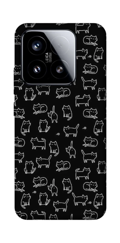 Чохол на Xiaomi 15 Black Cats фото 1 з 1