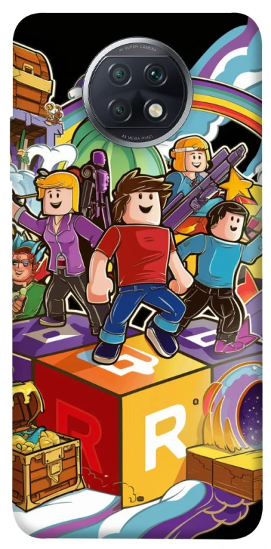 Чохол на Xiaomi Redmi Note 9 5G / Note 9T Roblox family фото 1 з 1