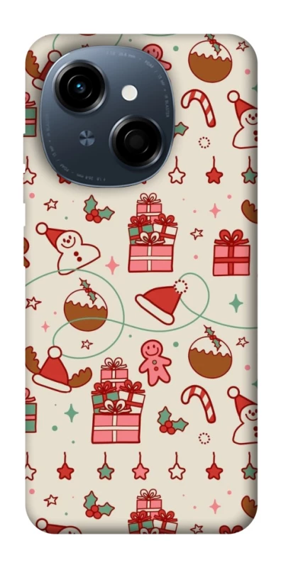 Чехол на TECNO Spark Go 1 Новогодний v14 фото 1 из 1