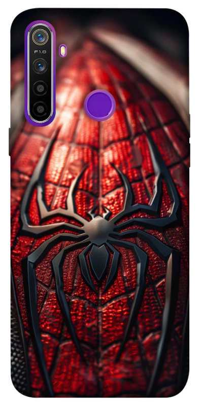 Чехол на Realme 5 Spiderman costume фото 1 из 1