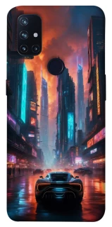Чехол на OnePlus Nord N10 5G Cyber city фото 1 из 1