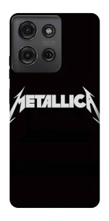 Чехол на Motorola Moto G75 Metallica logo фото 1 Чехол на Motorola Moto G75 Metallica logo фото 1 из 1