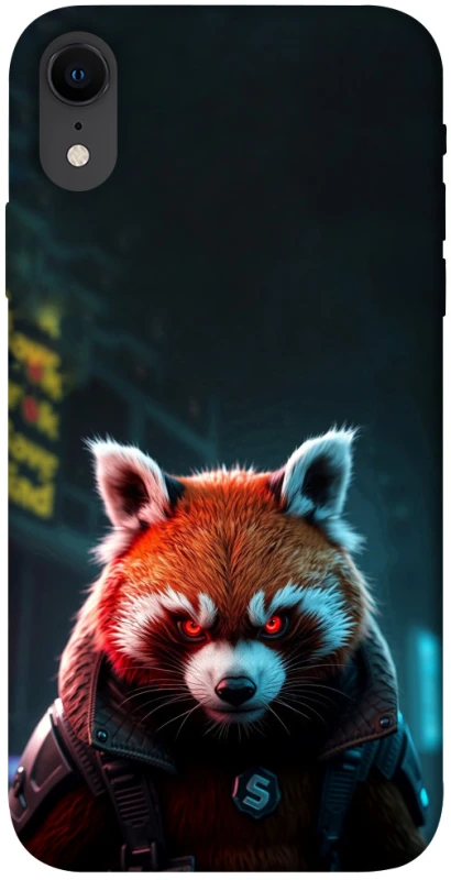 Чохол на Apple iPhone XR (6.1") Cyber Red Panda фото 1 з 1