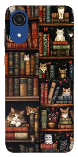 Чехол на Samsung Galaxy A03 Core Cats & Books фото 1 из 1