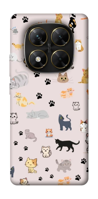 Чохол на Xiaomi Poco X7 Cat style ver.1 фото 1 з 1