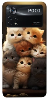 Чехол на Xiaomi Poco X4 Pro 5G Чехол Kittie Love v2 фото 1 из 1