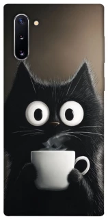 Чехол на Samsung Galaxy Note 10 morning cat фото 1 из 1
