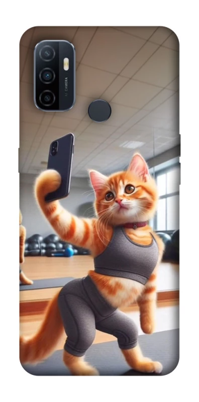 Чехол на Oppo A53 / A32 / A33 Кошечка фото 1 из 1
