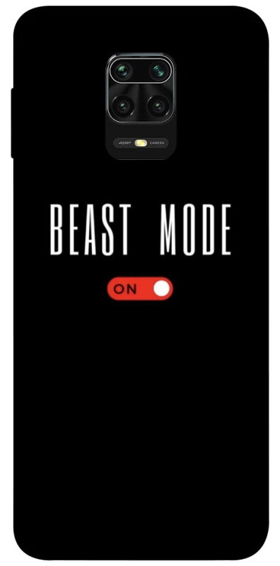 Чехол на Xiaomi Redmi Note 9s / Note 9 Pro / Note 9 Pro Max Beast mode фото 1 из 1