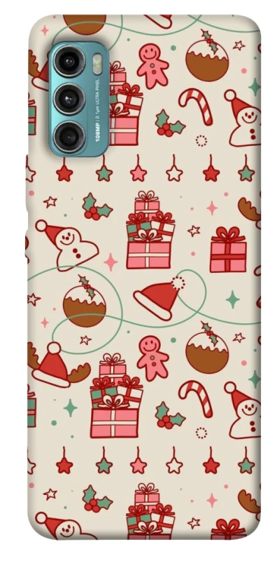 Чохол на Motorola Moto G60 Новорічний v14 фото 1 з 1