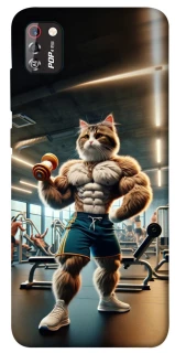 Чохол на TECNO POP 4 Pro Кіт качок фото 1 з 1