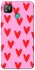 Чохол на TECNO POP 4 Red hearts 2 фото 1 з 1