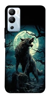 Чохол на Infinix Hot 12i Вовк під місяцем фото 1 з 1