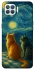 Чохол на Oppo F17 Pro Cats under the stars фото 1 з 1