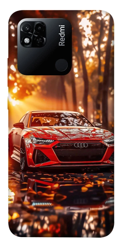 Чехол на Xiaomi Redmi 10A Audi at sunset фото 1 из 1